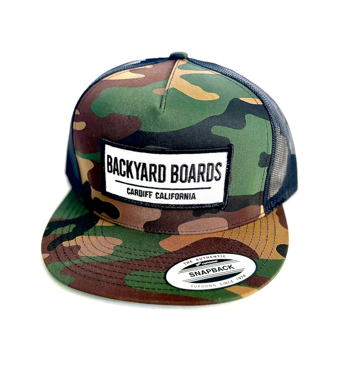 Patch Camo Brown Hat