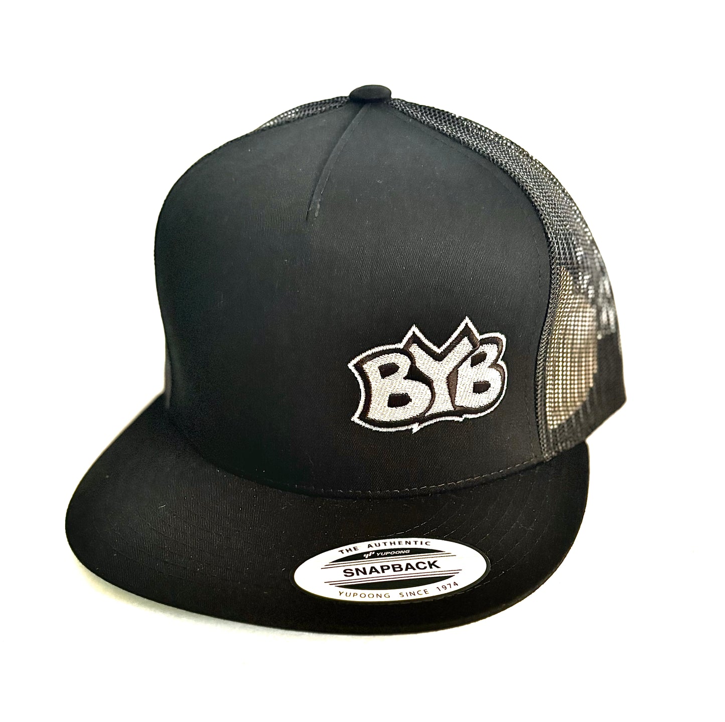 Black Logo Snap Hat